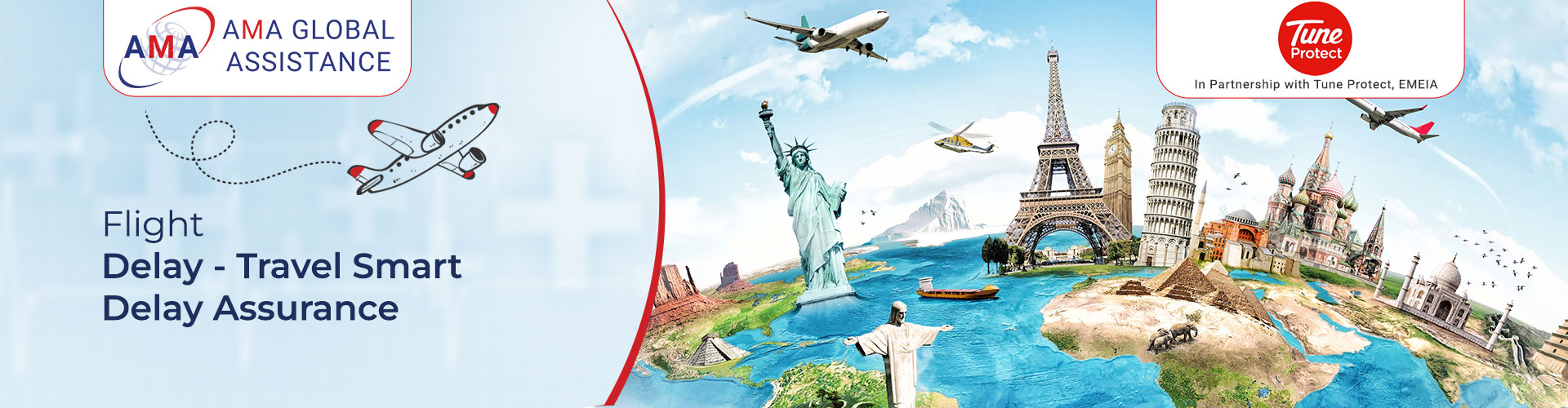 Tune-AMA Flight Delay - Travel Smart Delay Assurance